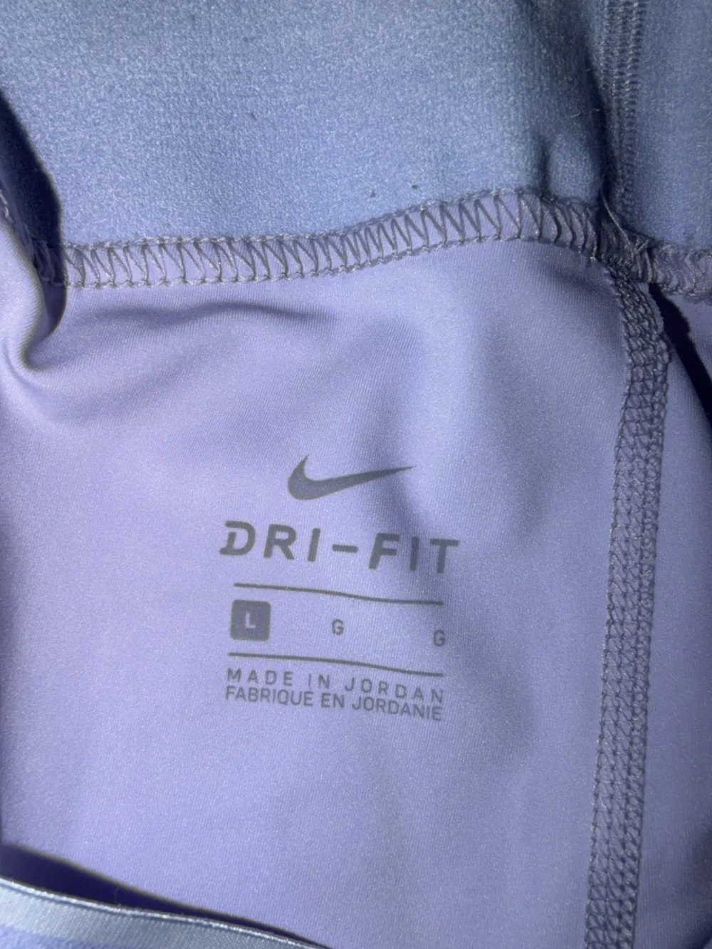 Nike Pro Light Lavender Performance Leggings